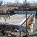 Fish Barrier Nearing Completion 623